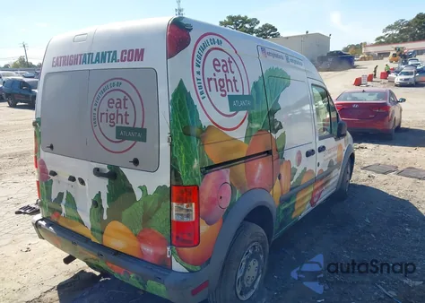 2013 Ford Transit Connect Xl z USA, uszkodzony, nr VIN NM0LS6AN0DT135565